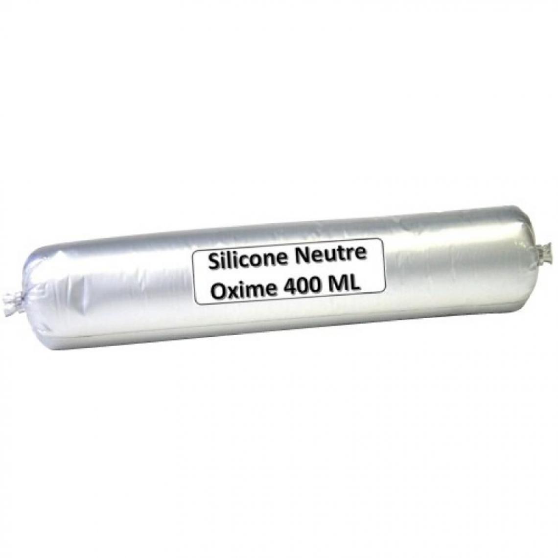 Ayrton - Mastic construction silicone neutre 11600 coloris blanc en poche de 400 - Mastic, silicone, joint