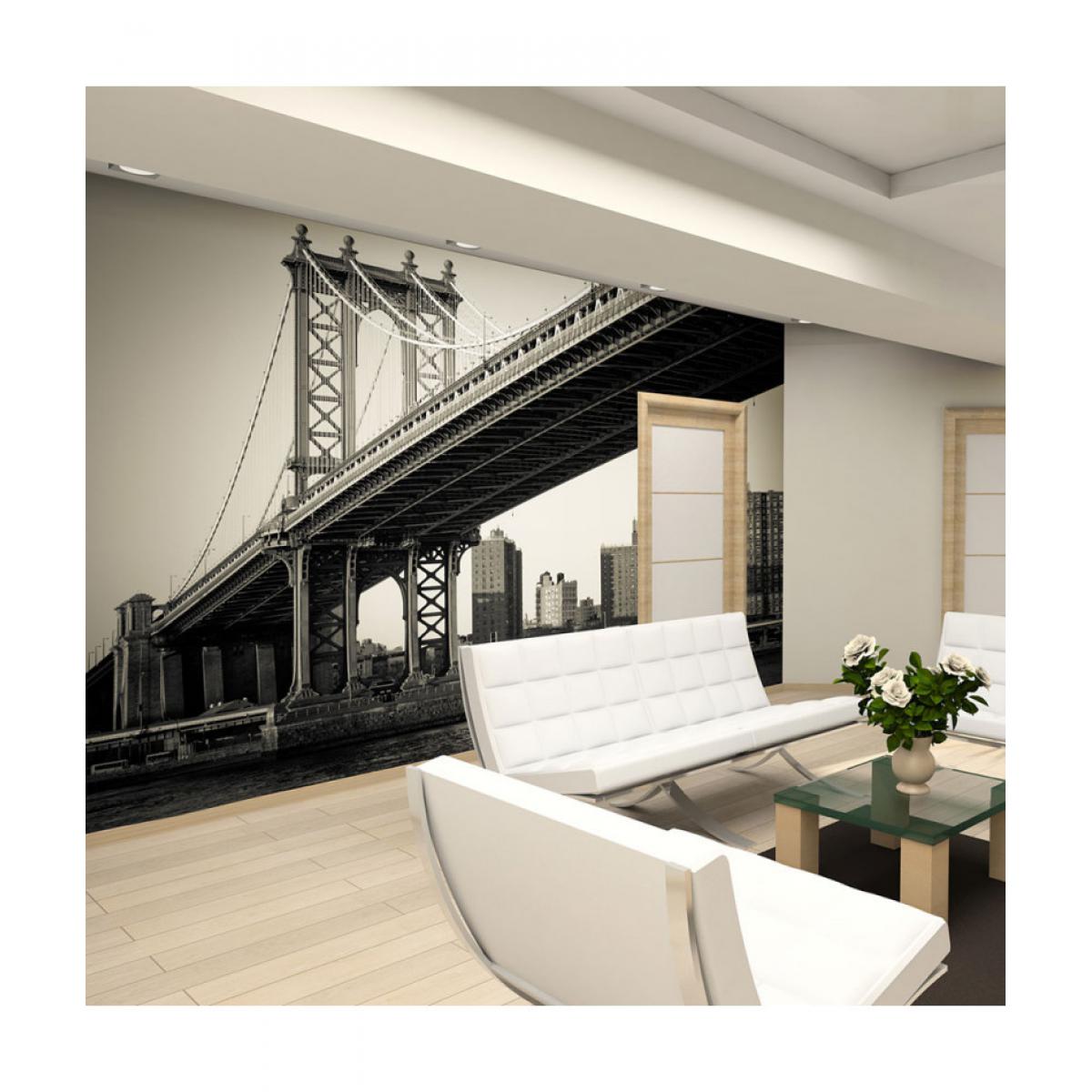 Artgeist - Papier peint - Pont de Manhattan, New York 200x154 - Papier peint