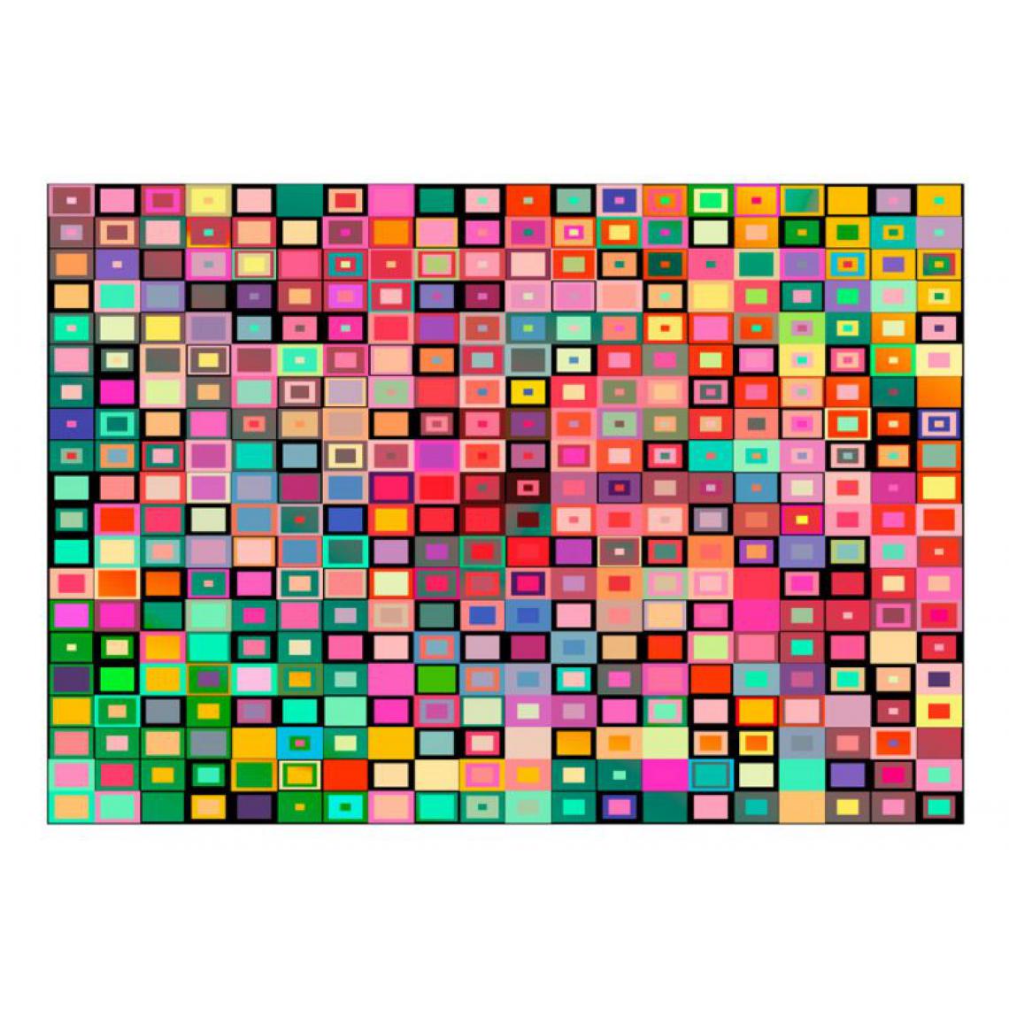 Artgeist - Papier peint - Colourful Boxes .Taille : 350x245 - Papier peint