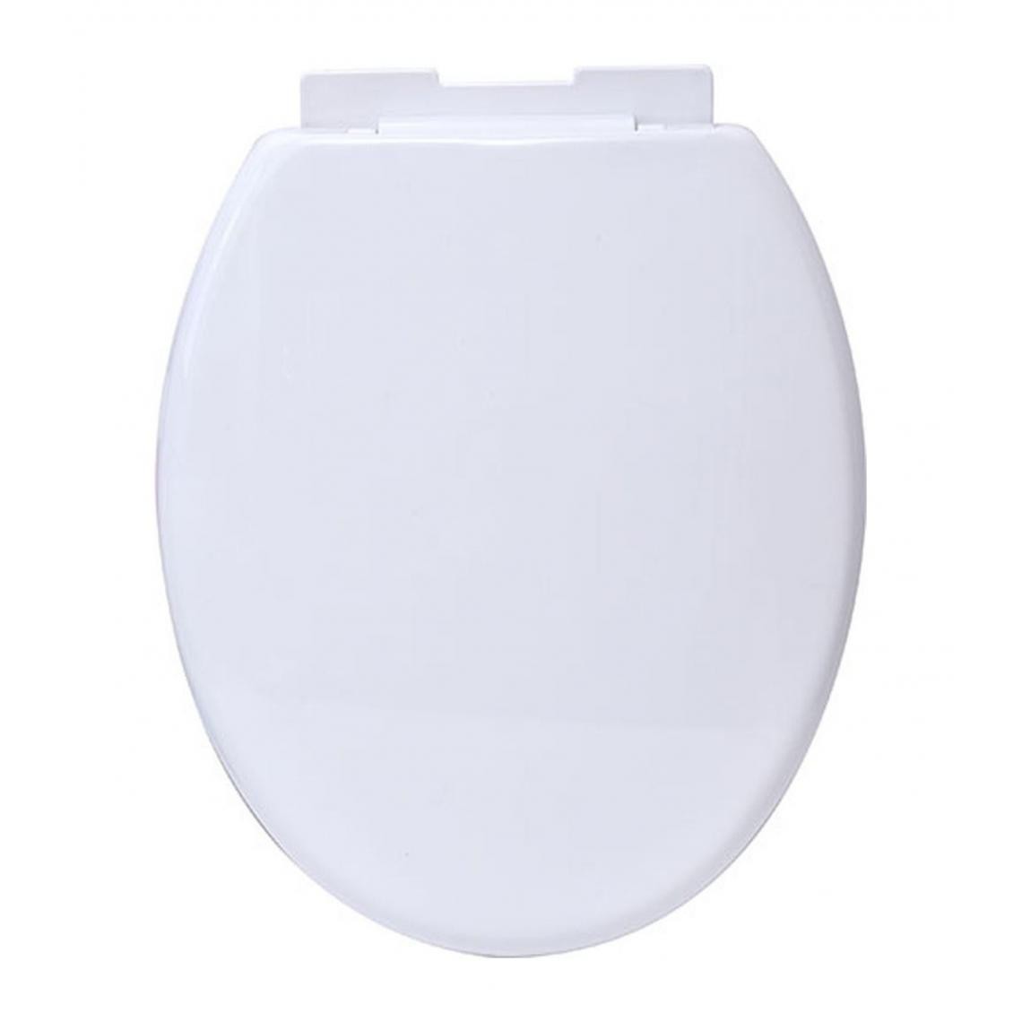 Tendance - TENDANCE - Abattant WC Blanc avec frein de chute et déclipsable - Abattant WC