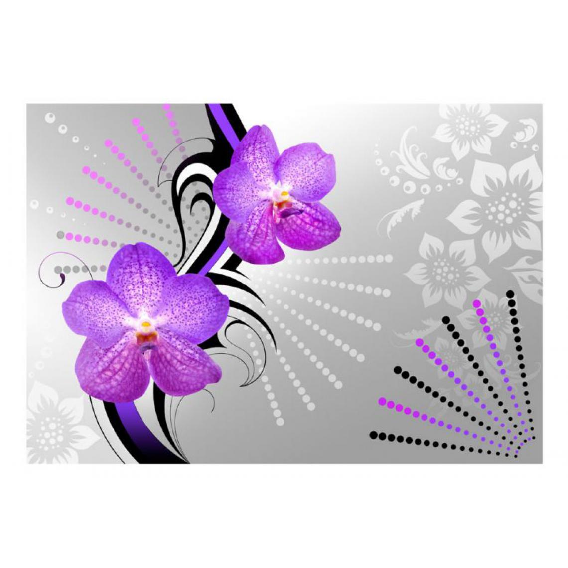 Artgeist - Papier peint - Purple vibrations .Taille : 100x70 - Papier peint