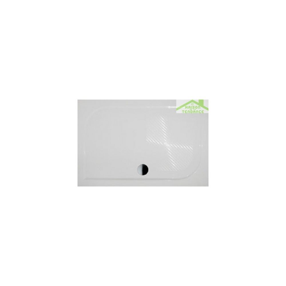 Riho - Grand Receveur de douche quadrant en marbre RIHO KOLPING DB36 140x90x3 cm - Sans tablier - Receveur de douche