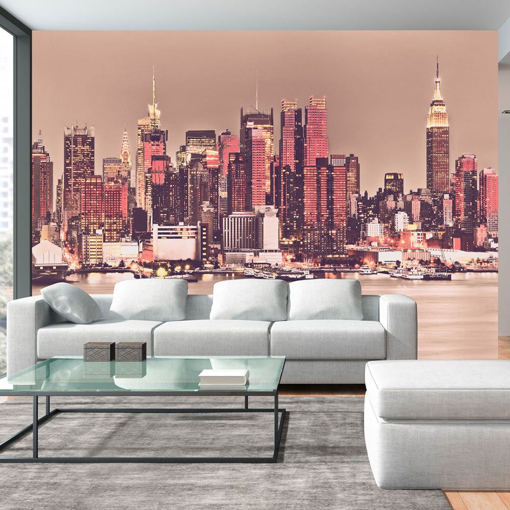 Bimago - Papier peint - NY - Midtown Manhattan Skyline - Décoration, image, art | Ville et Architecture | New York | - Papier peint