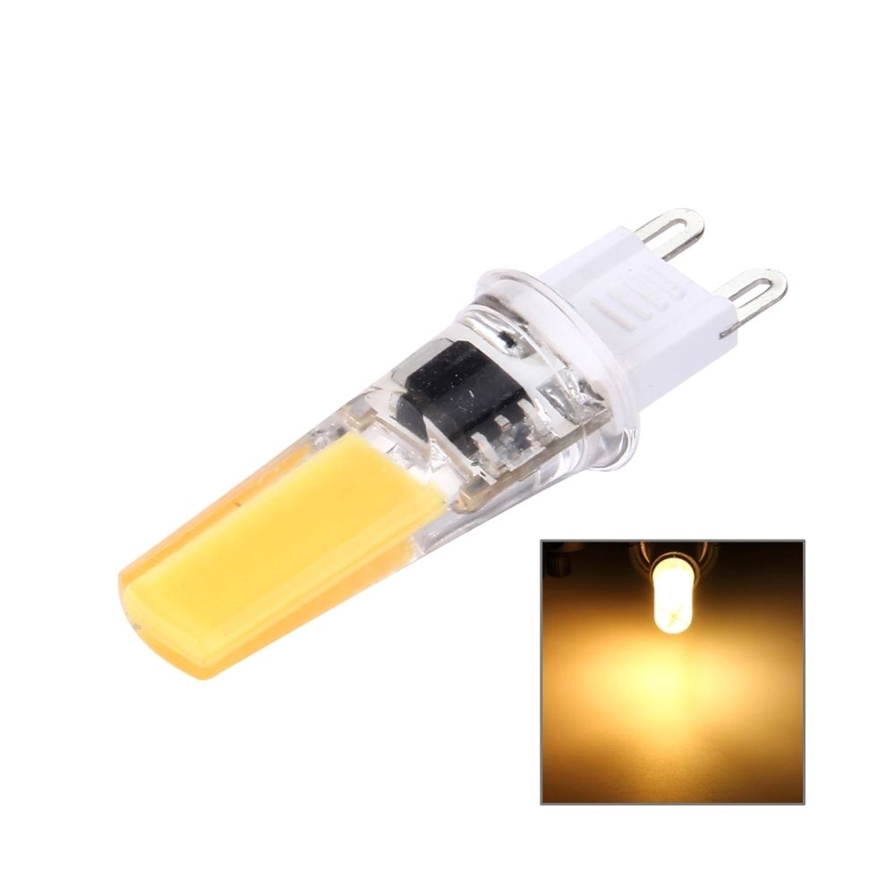 Wewoo - Ampoule blanc pour Halls / Bureau / Accueil, AC 220-240V, Plug chaud G9 3W 300LM Silicone Dimmable COB LED Lumière - Ampoules LED