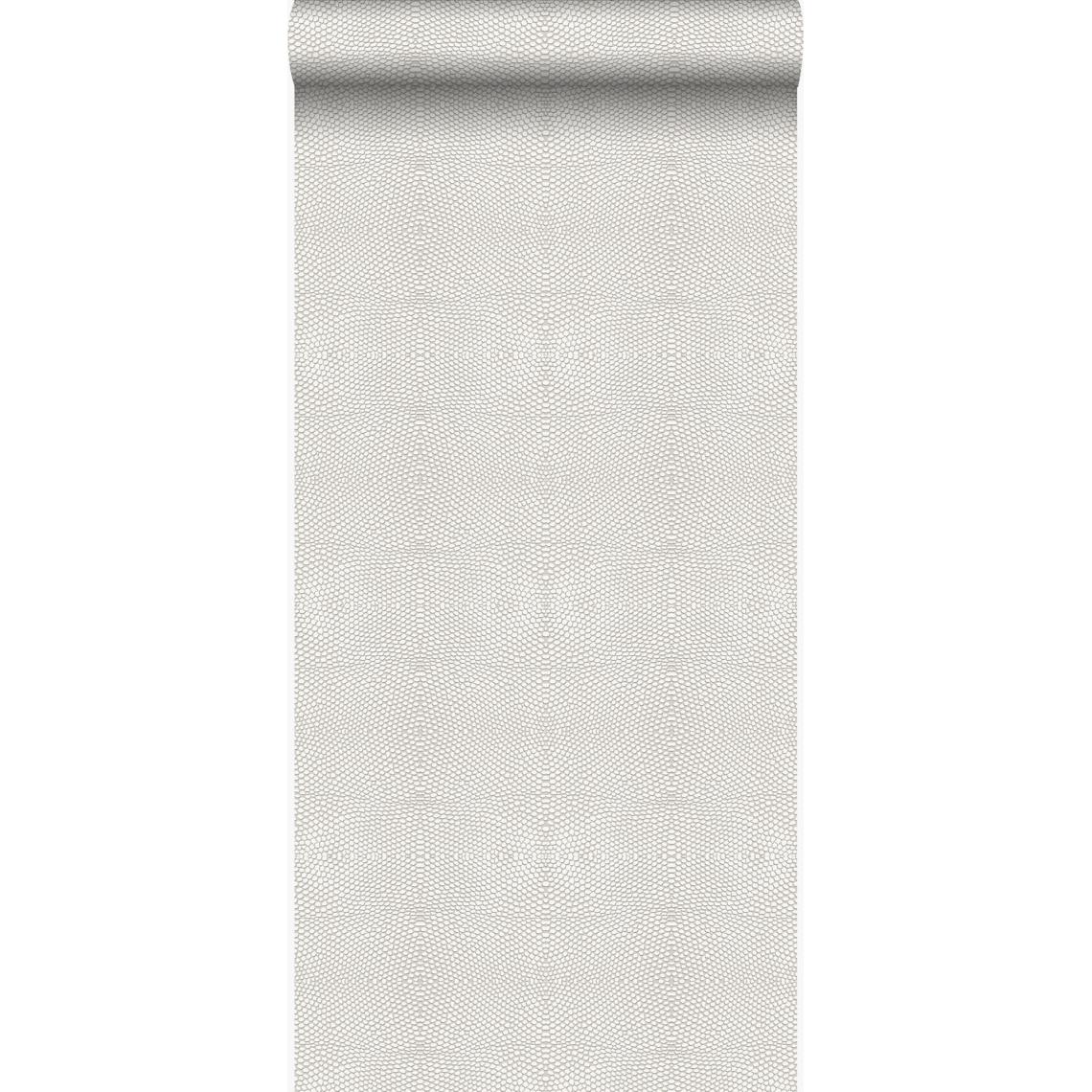 Origin - Origin papier peint peau d'animal beige - 347309 - 53 cm x 10,05 m - Papier peint
