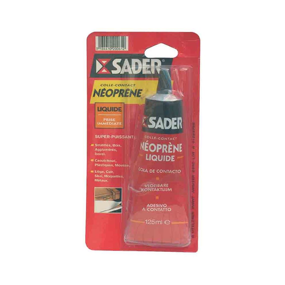 Sader - SADER - Colle néoprène liquide - Mastic, silicone, joint