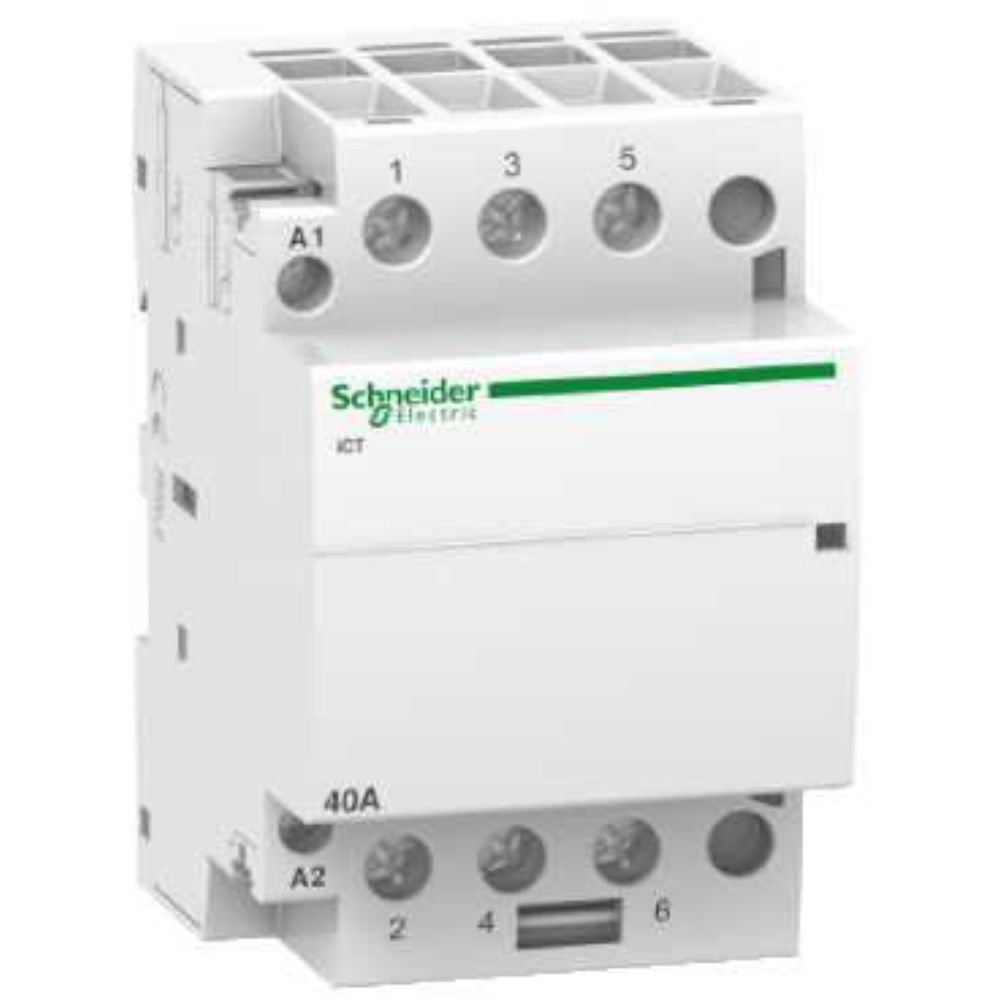 Schneider Electric - contacteur acti9 - ict - 40a - 3no - 230-240vca - schneider electric a9c20843 - Télérupteurs, minuteries et horloges