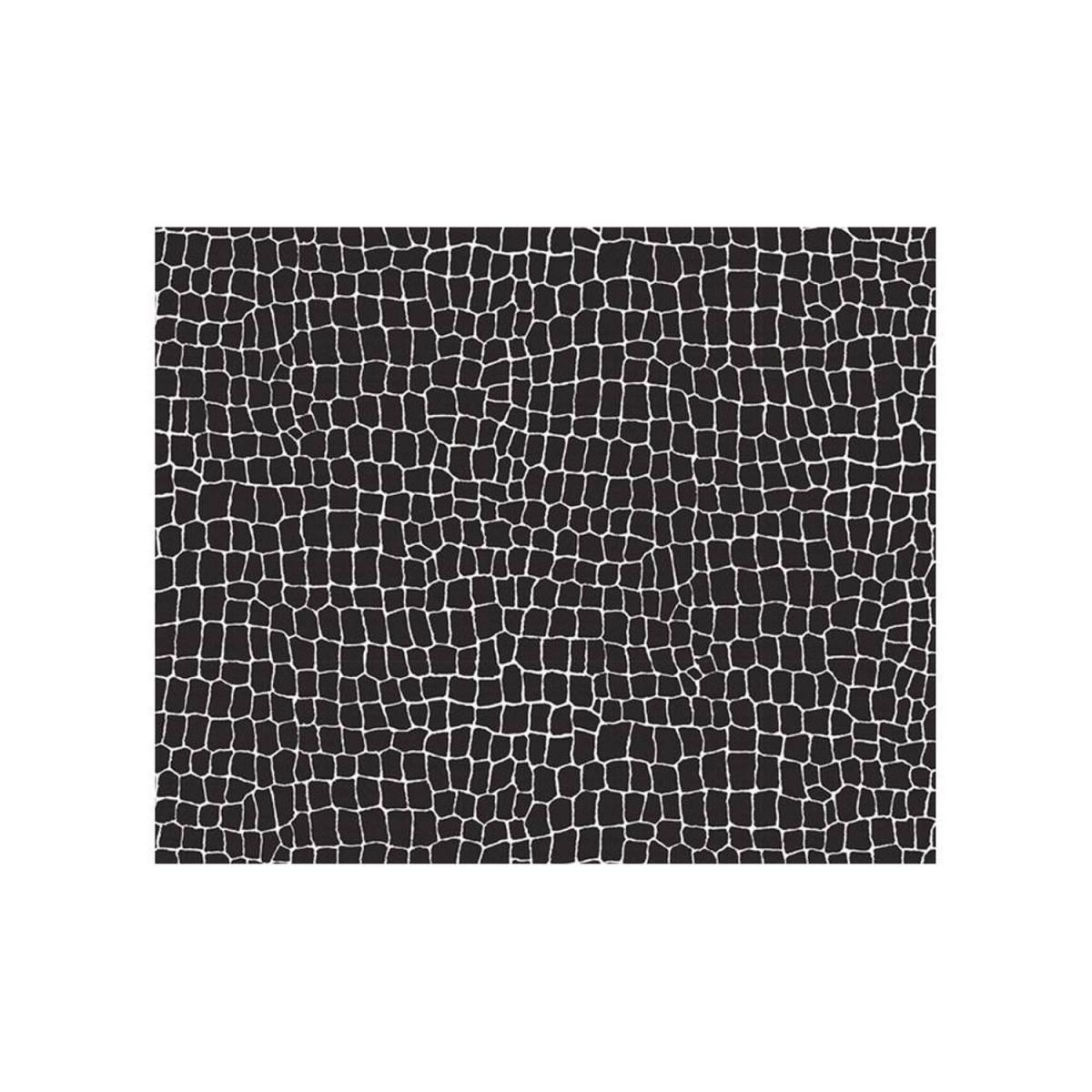 Sudtrading - Adhésif décoratif Aspect cuir noir - 150 x 45cm - Papier peint