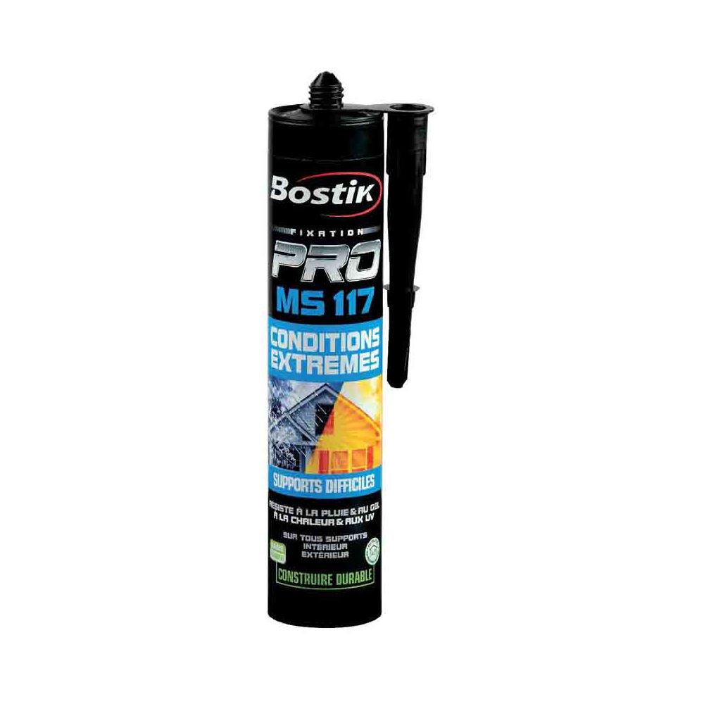 Bostik - BOSTIK - Fixation pro MS117 conditions extrêmes - Mastic, silicone, joint