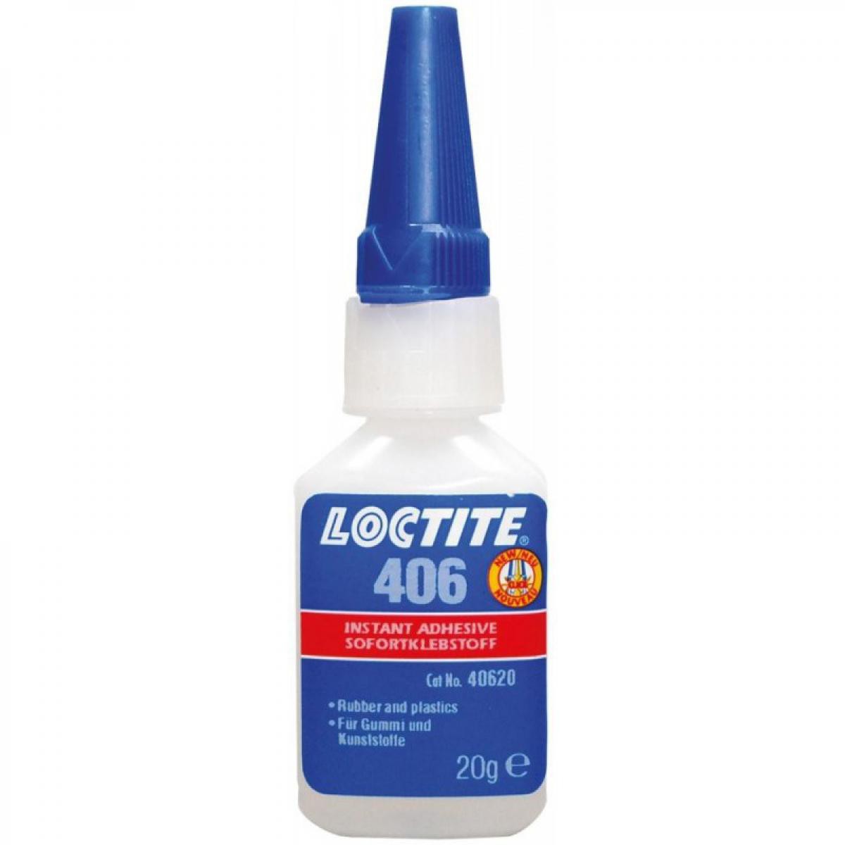 Loctite - LOCTITE 406 20g FL Second adhésif liquide - Mastic, silicone, joint