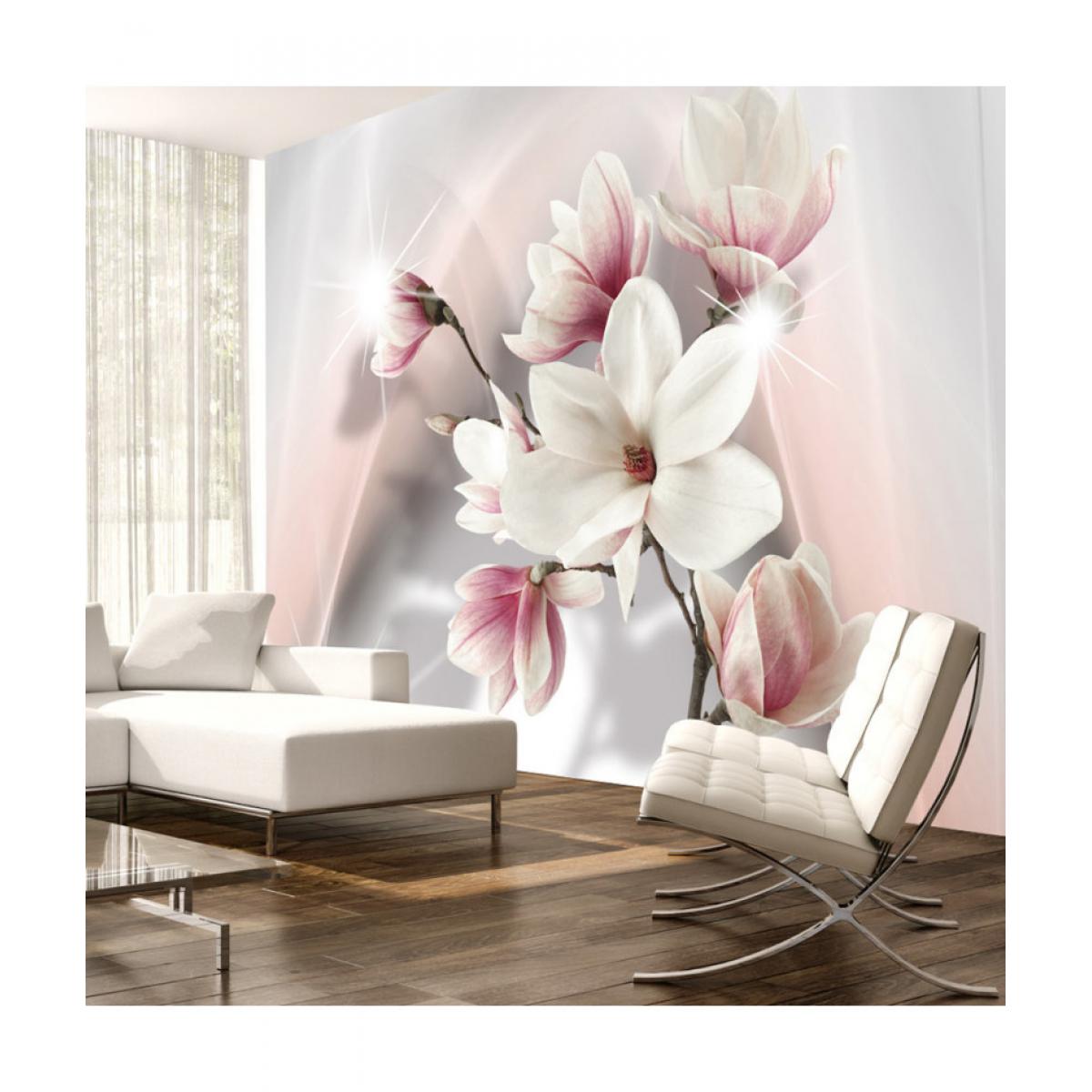 Artgeist - Papier peint - White magnolias 200x140 - Papier peint