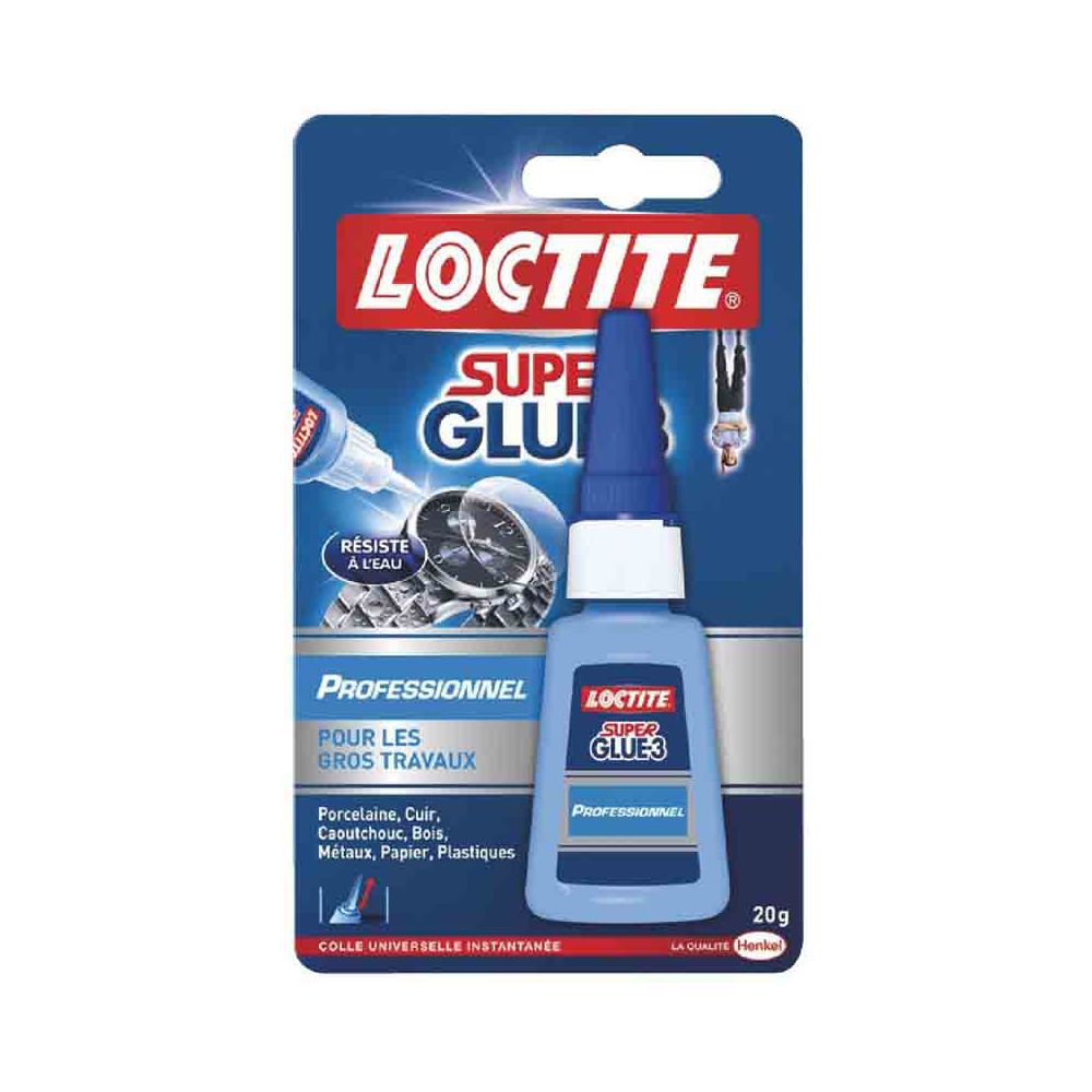 Loctite - LOCTITE - Super Glue 3 Pro 20 g - Mastic, silicone, joint