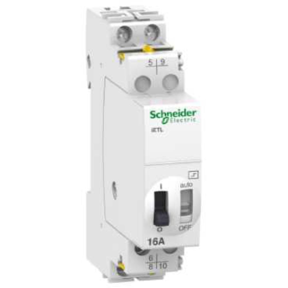 Schneider Electric - extension pour télérupteur schneider - 16a - o-f+no - 240v / 110 - schneider electric a9c32816 - Télérupteurs, minuteries et horloges