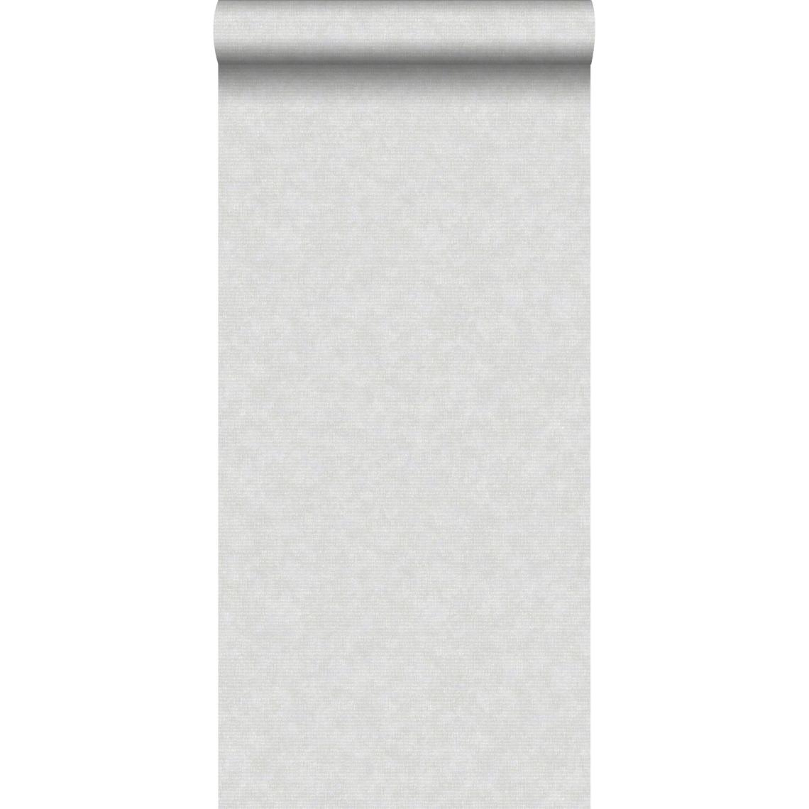 ESTAhome - ESTAhome papier peint uni gris - 148303 - 53 cm x 10,05 m - Papier peint