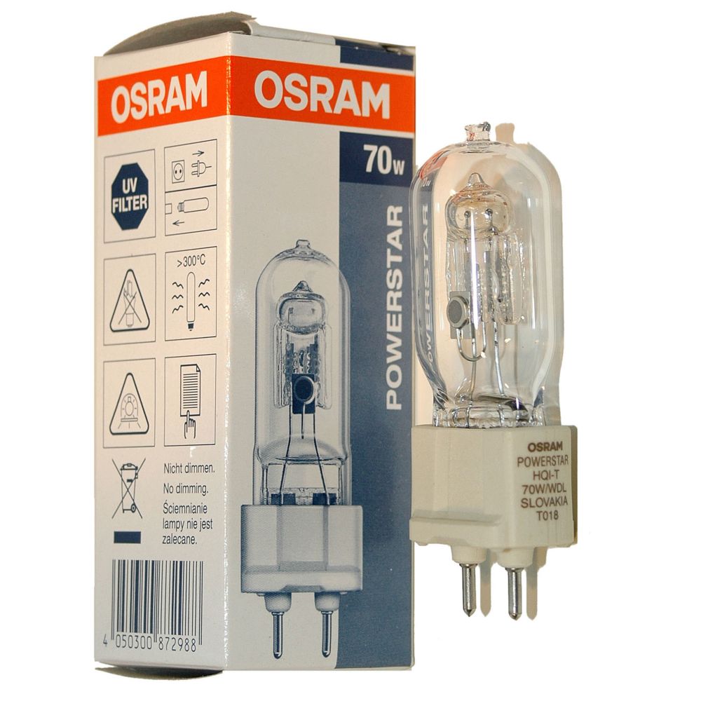 Osram - Osram 872988 Ampoule G12 70W Powerstar HQI-T 3000K - Blanc chaud - Ampoules LED