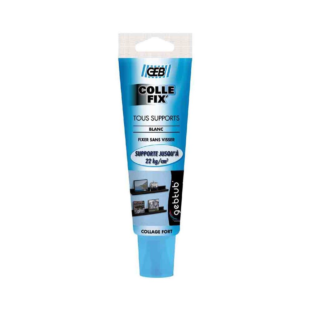 Geb - GEB - Colle de fixation tous supports 100 ml - Mastic, silicone, joint