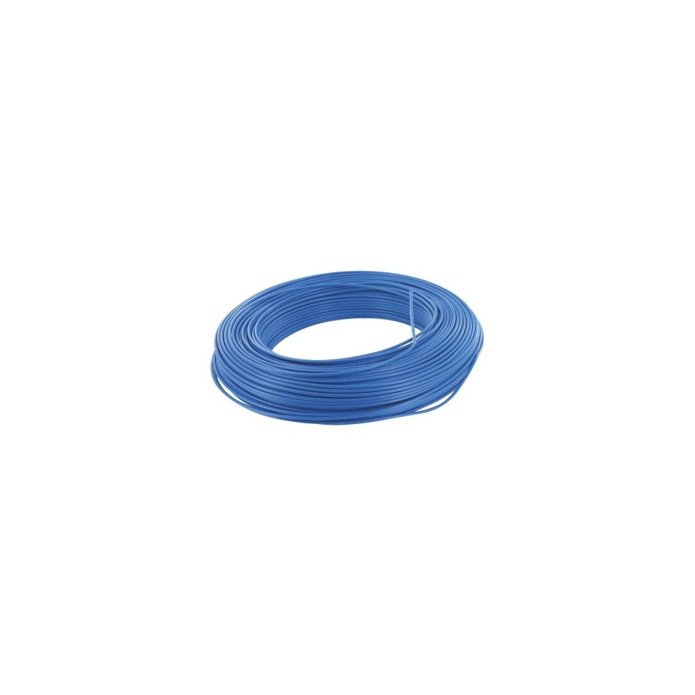 Selection Brico-Travo - H07 v-u 1,5 mm² vg couronne 100 m bleu - Fils et câbles électriques
