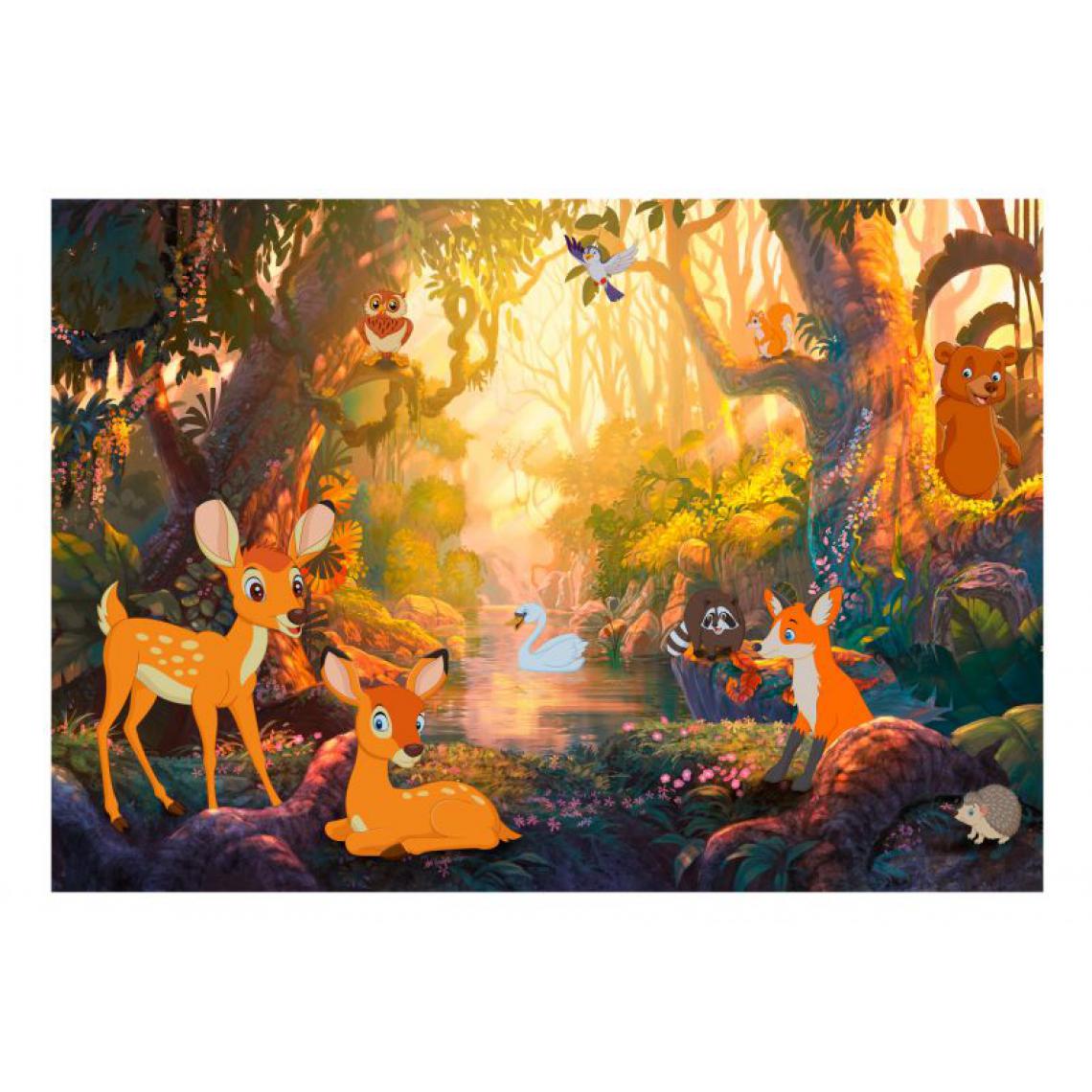 Artgeist - Papier peint - Animals in the Forest .Taille : 400x280 - Papier peint