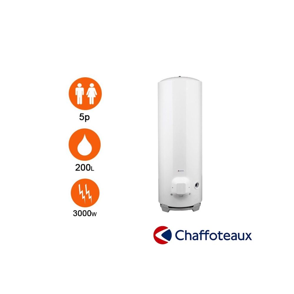 Chaffoteaux - Chauffe-eau blindé - 200l - stable Ø 570 - chaffoteaux - Chauffe-eau