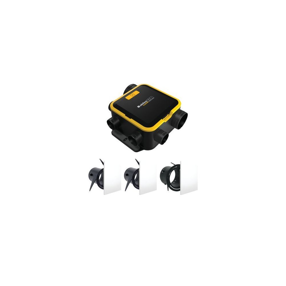 Aldes - VMC simple flux autoréglable kit EasyHome Auto Compact - Aldes - VMC, Ventilation