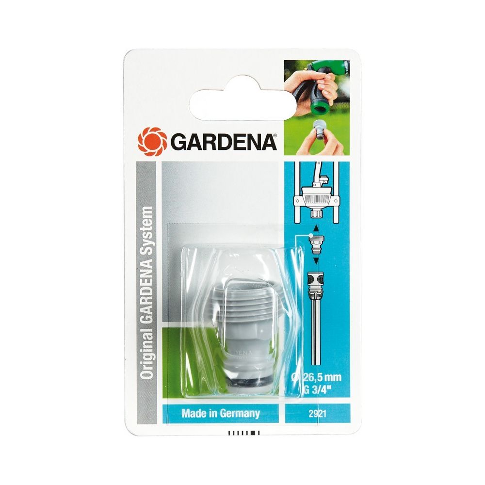 Gardena - Gardena Adaptateur pour Accessoire Gris 35 x 20 x 19 cm 02921-20 - Tuyau de cuivre et raccords