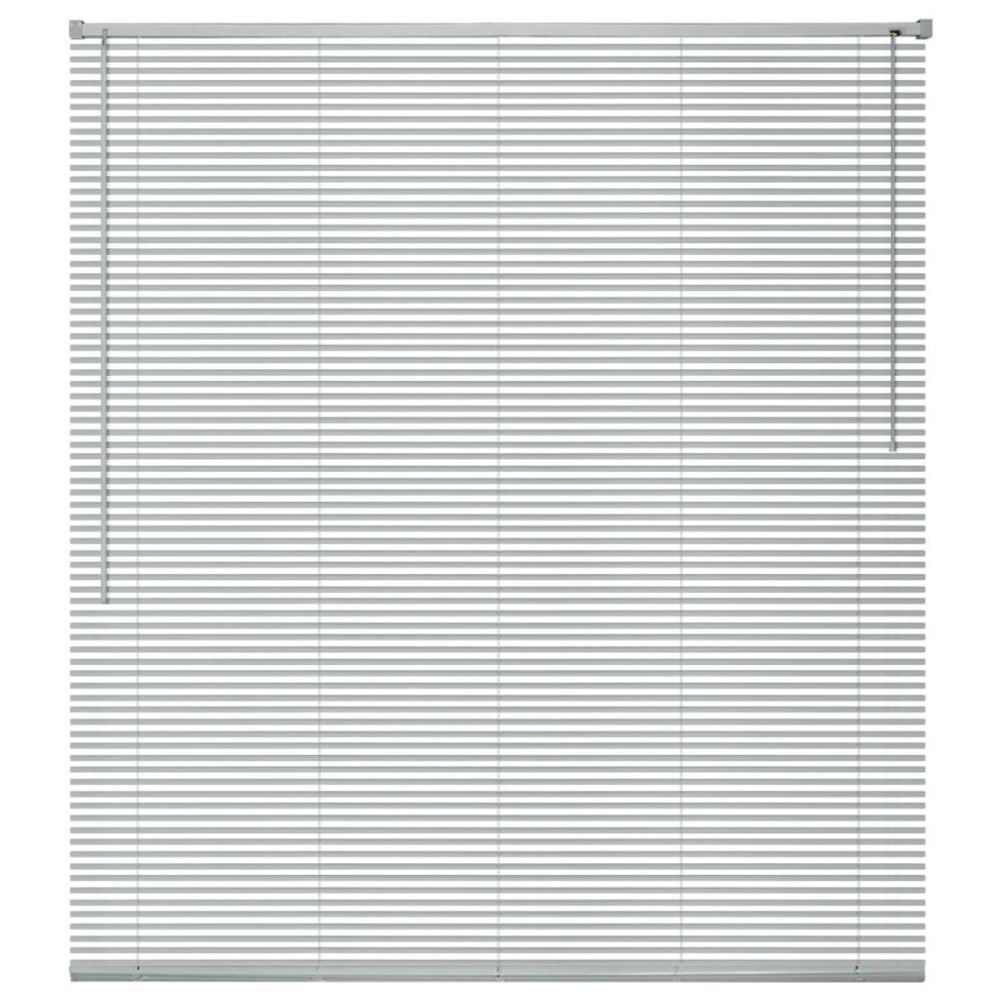 marque generique - Moderne Habillages de fenêtre serie Belgrade Store Aluminium 140 x 220 cm Argenté - Store compatible Velux