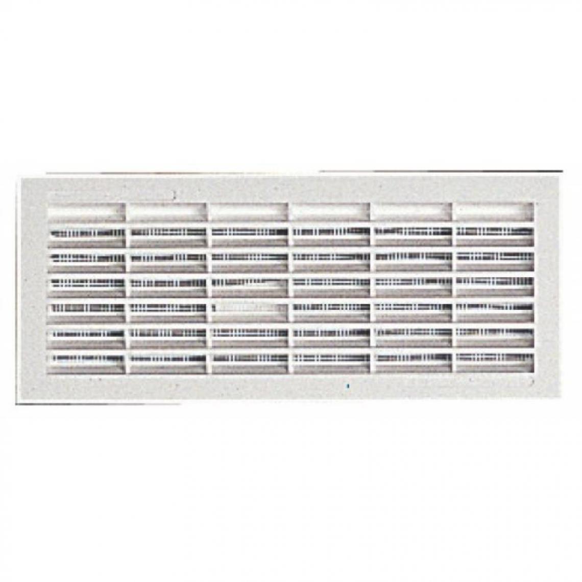 Nicoll - Grilles de ventilation rectangulaires à encastrer 84 x 230 mm - avec moustiquaire - VMC, Ventilation