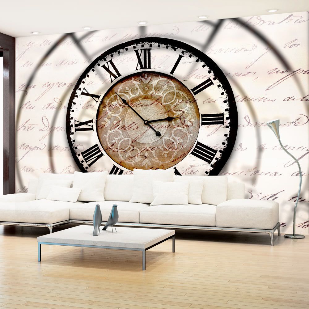 marque generique - 300x210 Papier peint Textes Admirable Clock movement - Papier peint