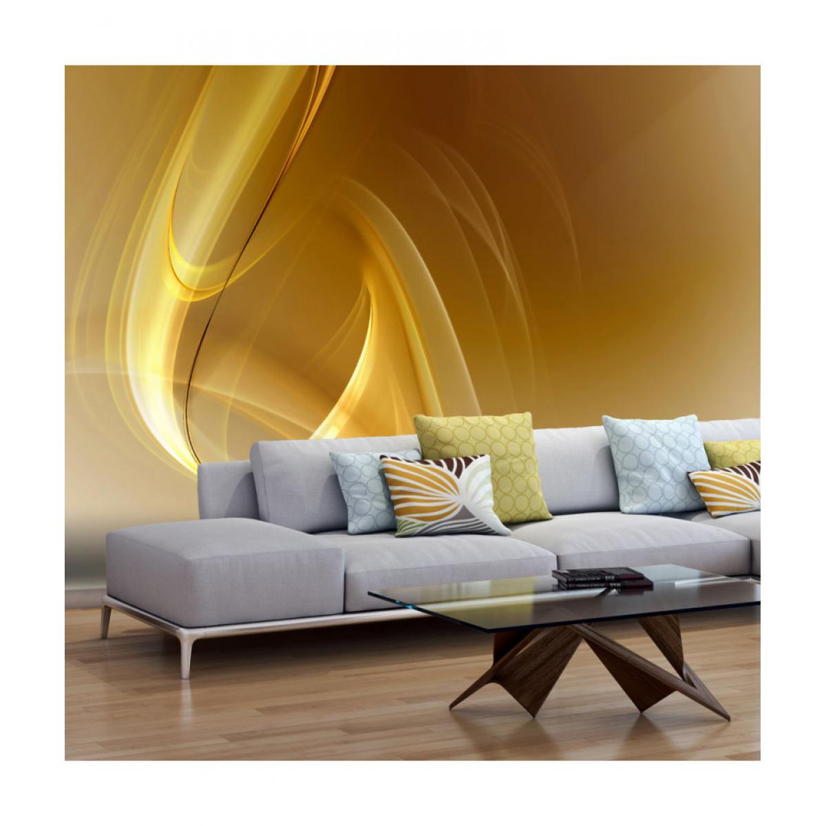 Artgeist - Papier peint - Gold fractal background 350x270 - Papier peint