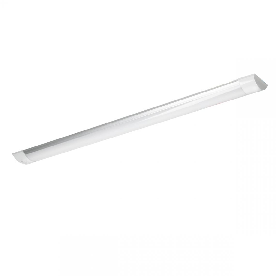 Ecd Germany - Set 6x LED batten tube 28W 90cm blanc froid surface luminaire slim barre plafond - Tubes et néons