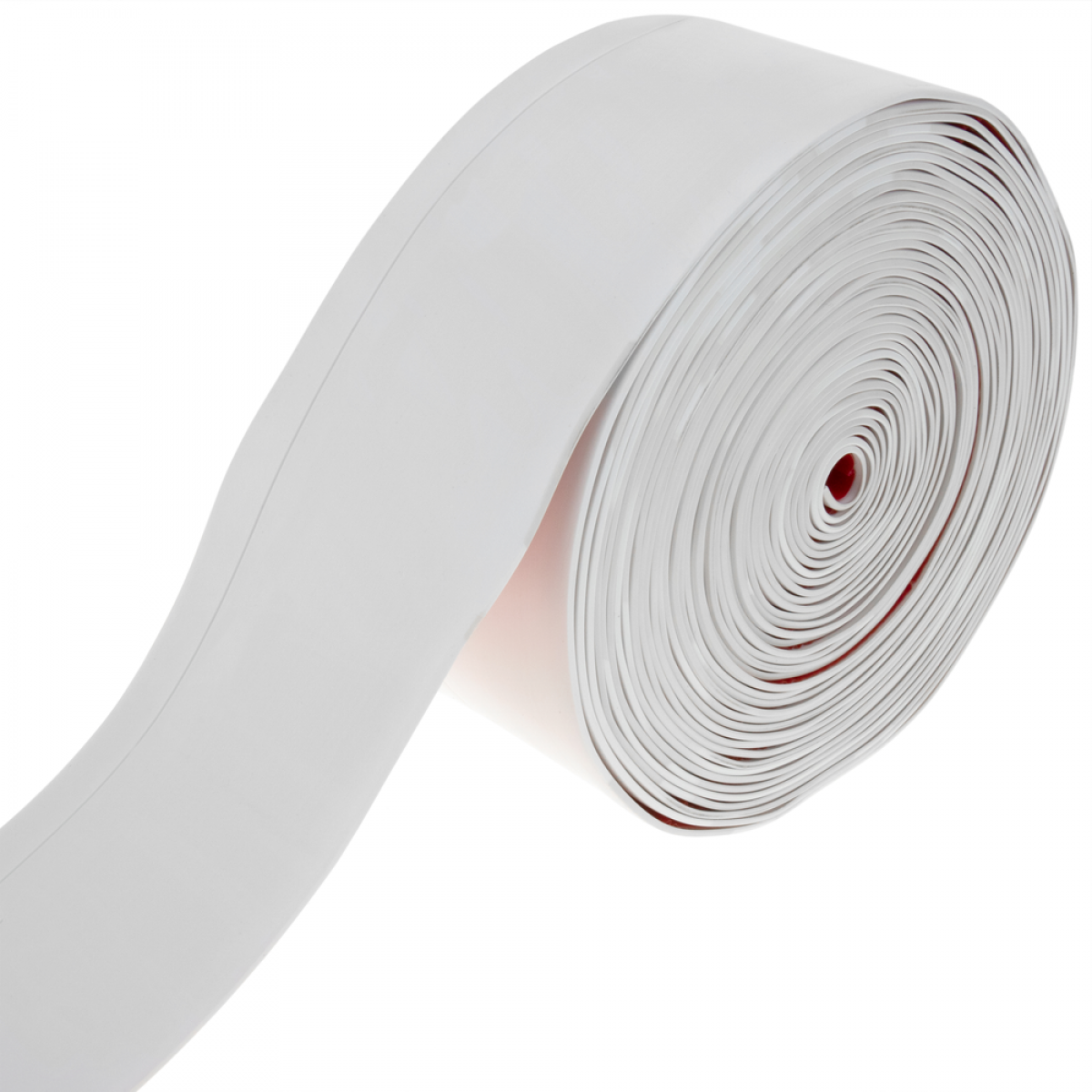 Primematik - Plinthe flexible autocollante 70 x 20 mm. Longueur 10 m blanc - Plinthe carrelage