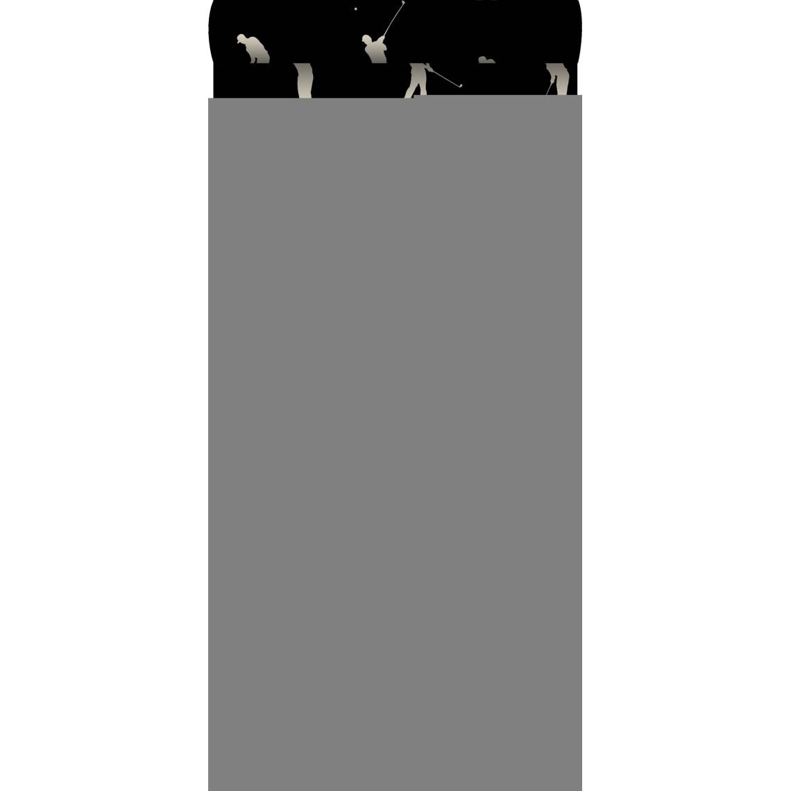 ESTAhome - ESTAhome papier peint golfeurs noir - 115643 - 53 cm x 10,05 m - Papier peint