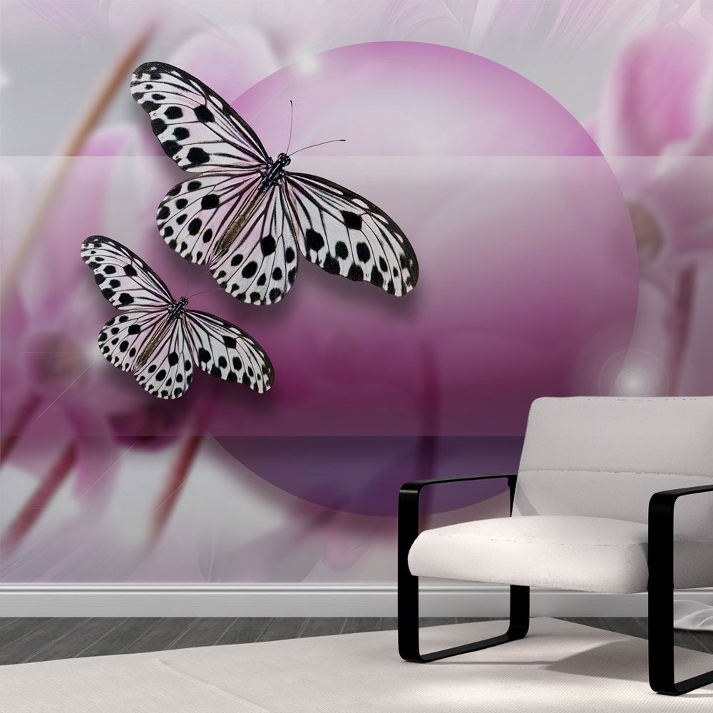 Bimago - Papier peint - Fly, Butterfly! - Décoration, image, art | Animaux | - Papier peint