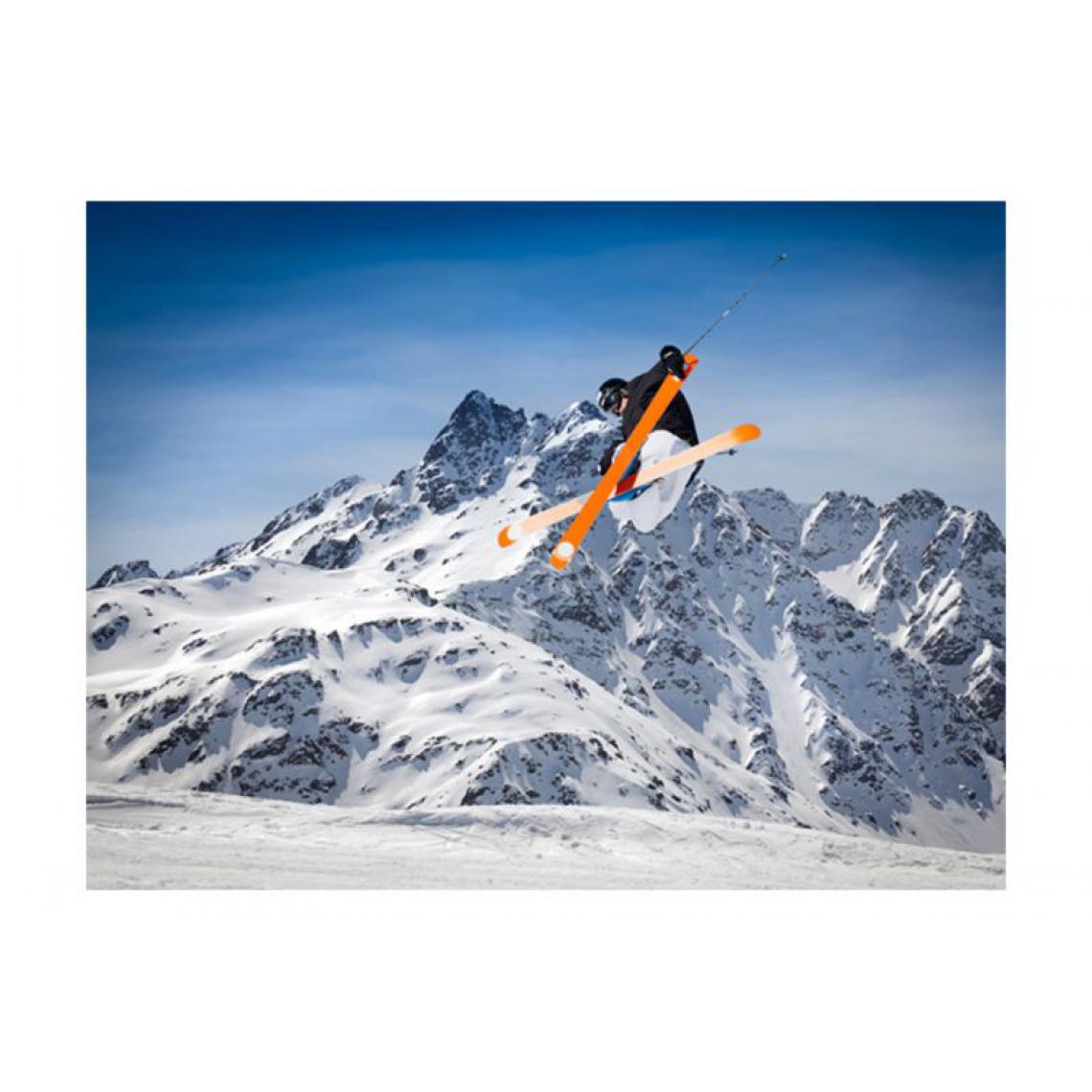 Artgeist - Papier peint - Mountain ski .Taille : 400x309 - Papier peint