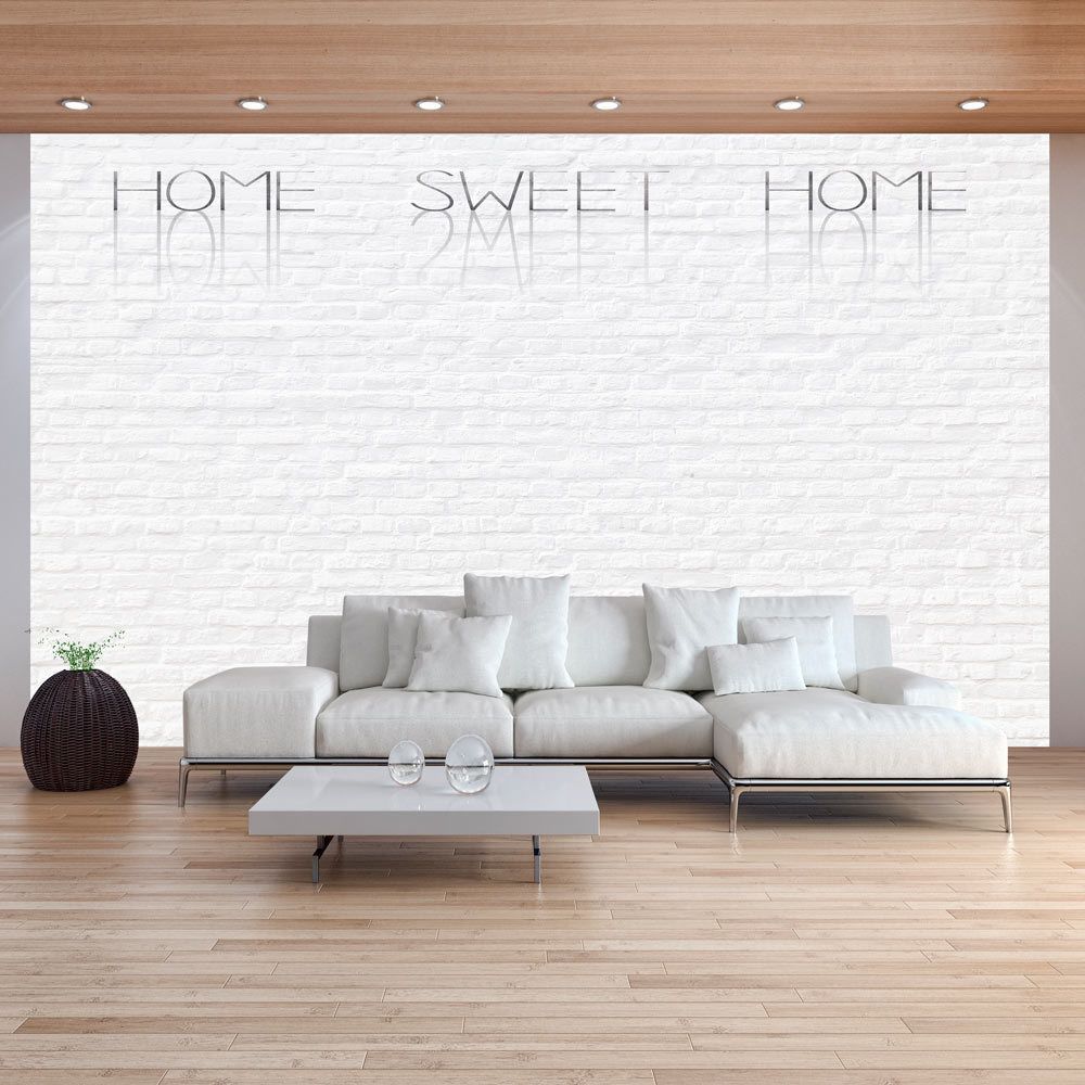 marque generique - 300x210 Papier peint Textes Chic Home, sweet home - Papier peint