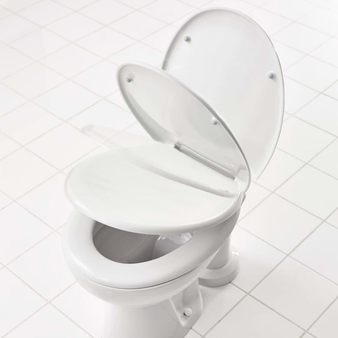 Ridder - RIDDER Siège de toilette Miami Blanc - Abattant WC