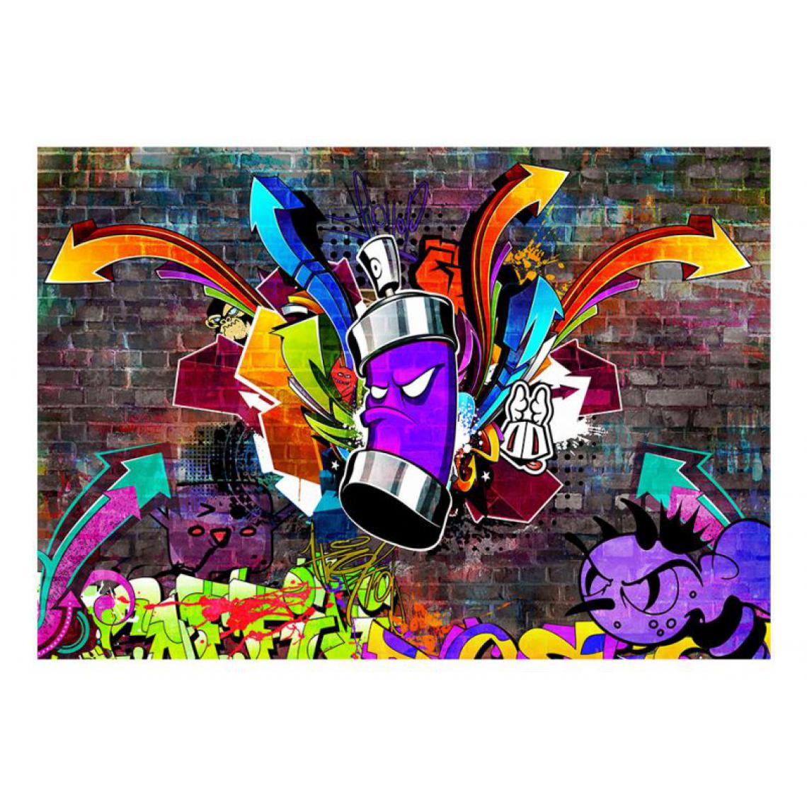 Artgeist - Papier peint - Graffiti: Colourful attack .Taille : 400x280 - Papier peint