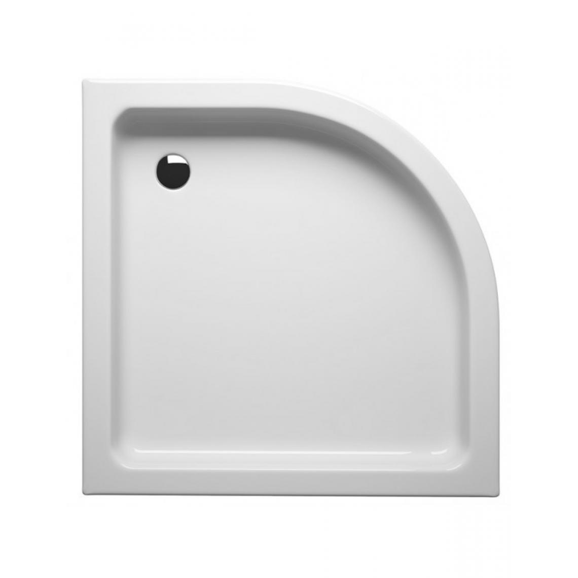 Riho - Receveur de douche acrylique quadrant avec tablier RIHO 210 90x90x8,5cm - Receveur de douche