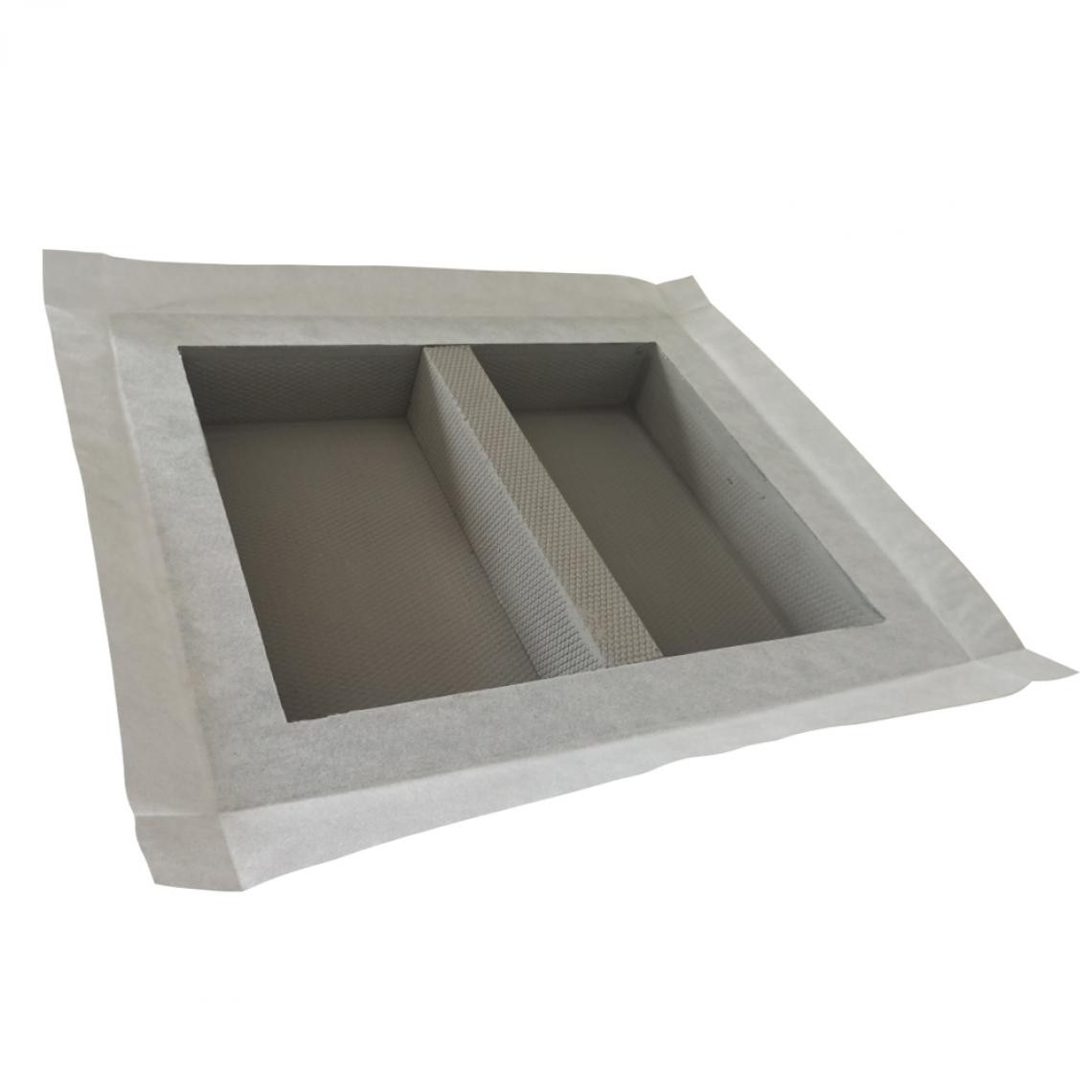 U-Tile - Niche de douche à carreler - format intérieur 50 x 40 cm - 9 cm de profondeur - Receveur de douche