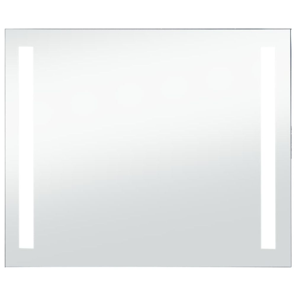 Icaverne - Icaverne - Miroirs edition Miroir mural à LED pour salle de bains 80 x 60 cm - Miroir de salle de bain