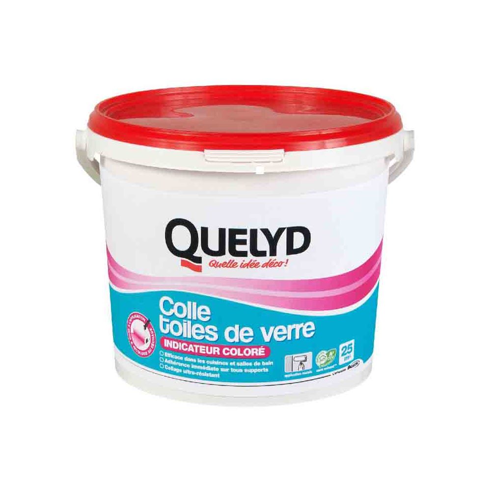 Quelyd - QUELYD - Colle spéciale toile de verre 5 Kg - Mastic, silicone, joint
