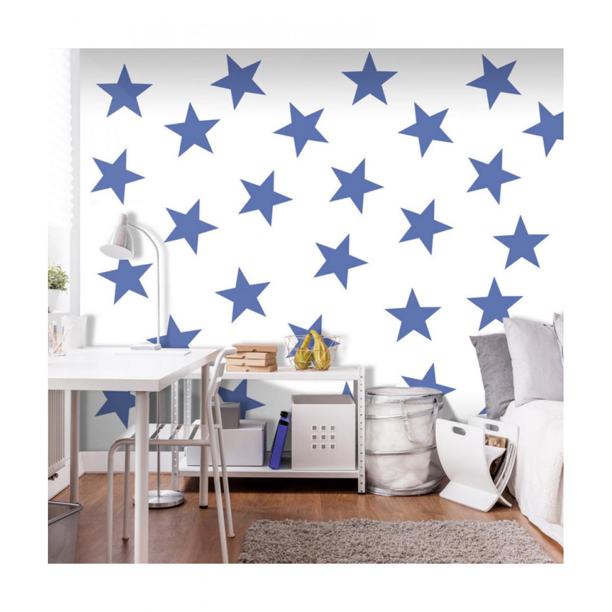 Artgeist - Papier peint - Blue Star 100x70 - Papier peint