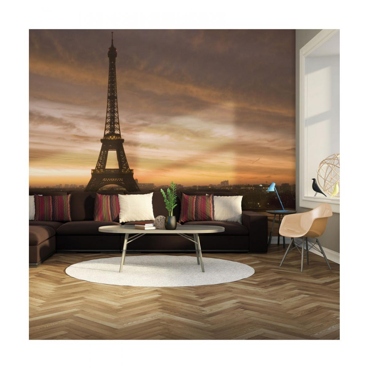 Artgeist - Papier peint - Tour Eiffel à l'aube 350x270 - Papier peint