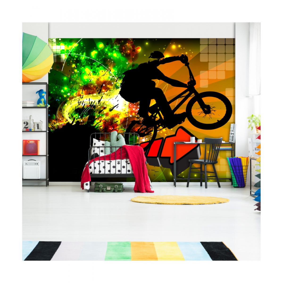 Artgeist - Papier peint - Bicycle Tricks 250x175 - Papier peint