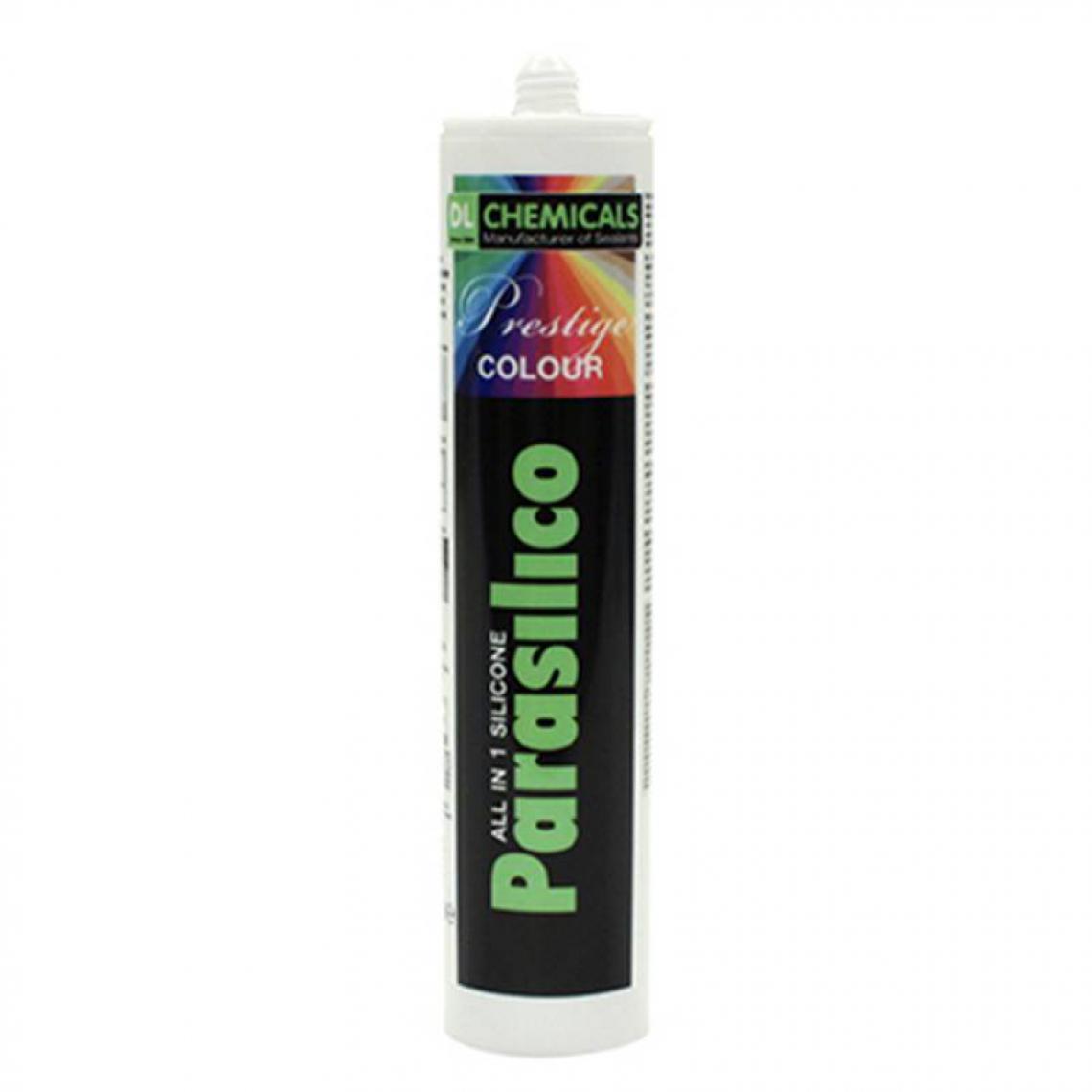 Dl Chemicals - Silicone Parasilico Prestige colour blanc RAL9010 300 mL - Mastic, silicone, joint