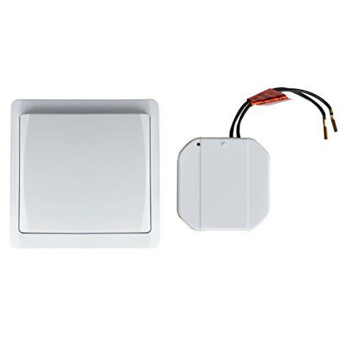 Inconnu - Tibelec 624710 Kit Interrupteur Va-et-Vient sans fil - Interrupteurs et prises étanches