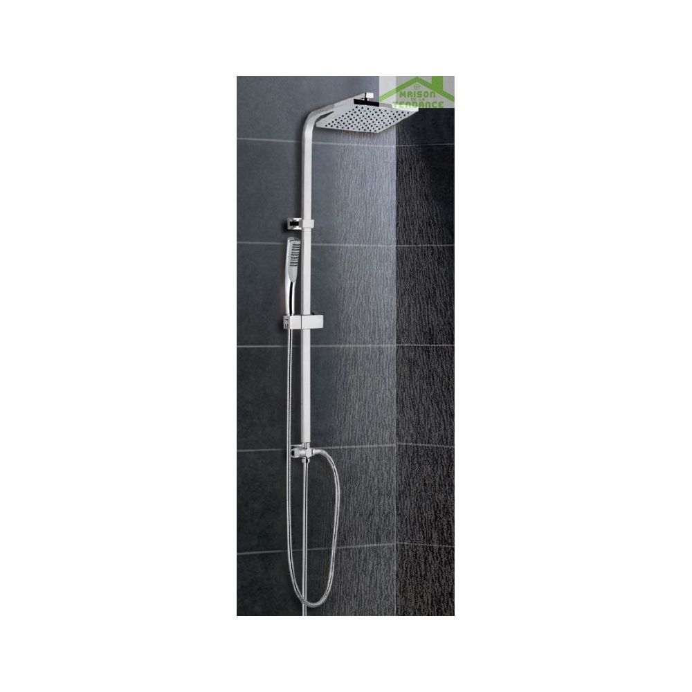 Karag - Colonne de douche murale VASILEIA avec douchette en chrome - Colonne de douche