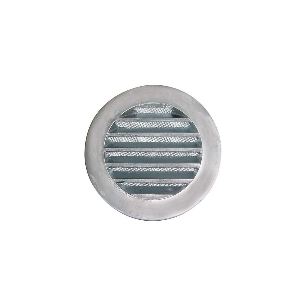 Unelvent - grille ronde aluminium diamètre 190mm - Grille d'aération