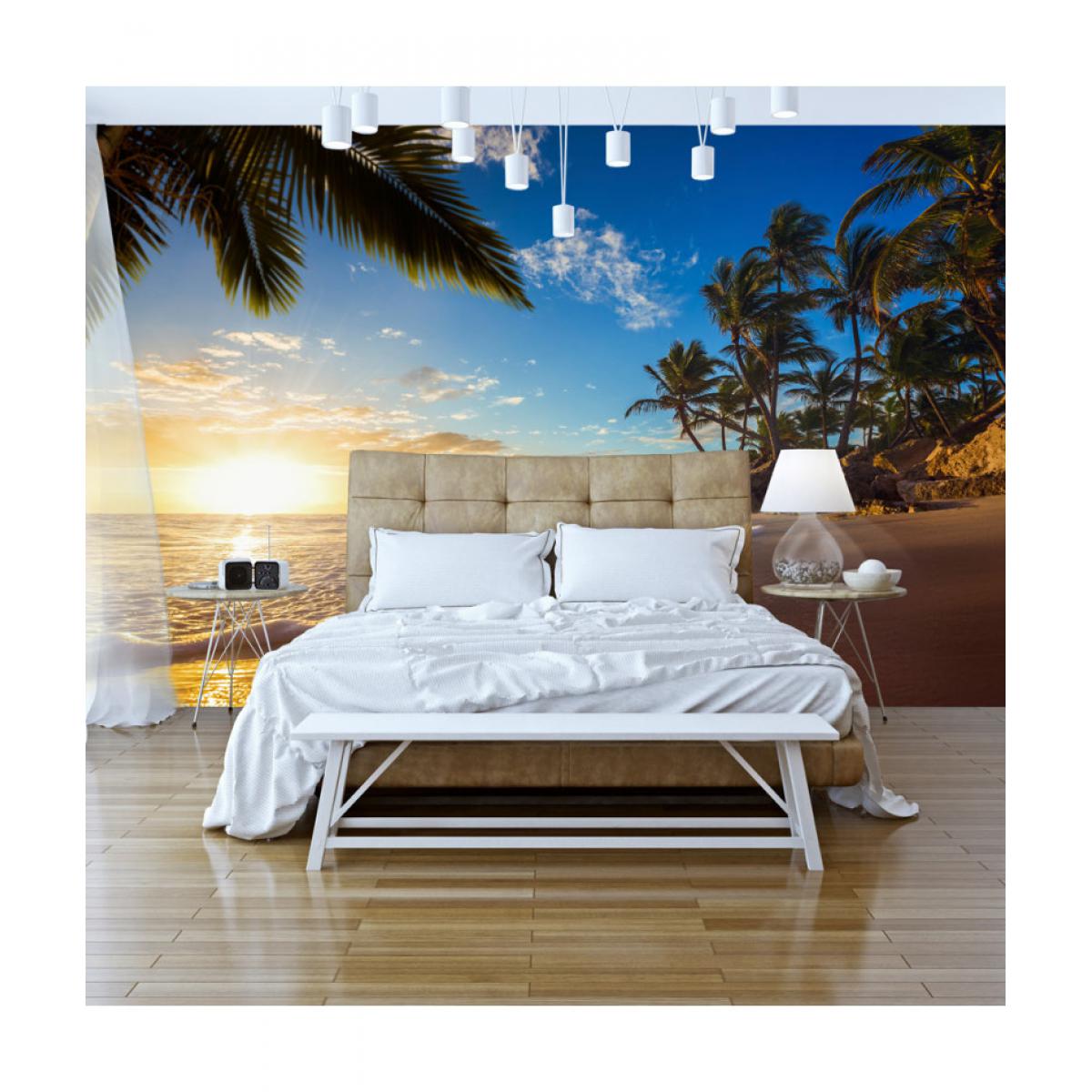 Artgeist - Papier peint - Tropical Beach 350x245 - Papier peint