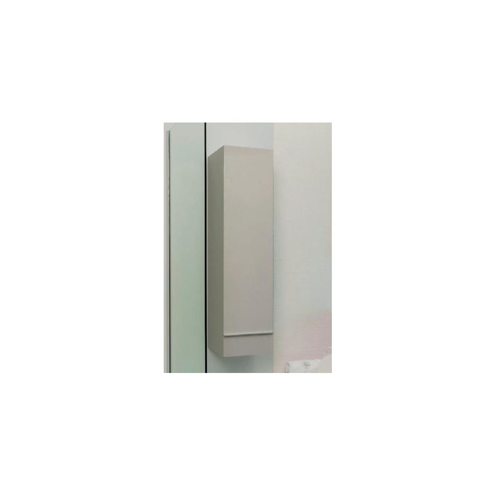 Aqua+ - Ondée - Colonne salle de bain taupe à suspendre Haut. 120cm livré monté - TERRY - Colonne de douche